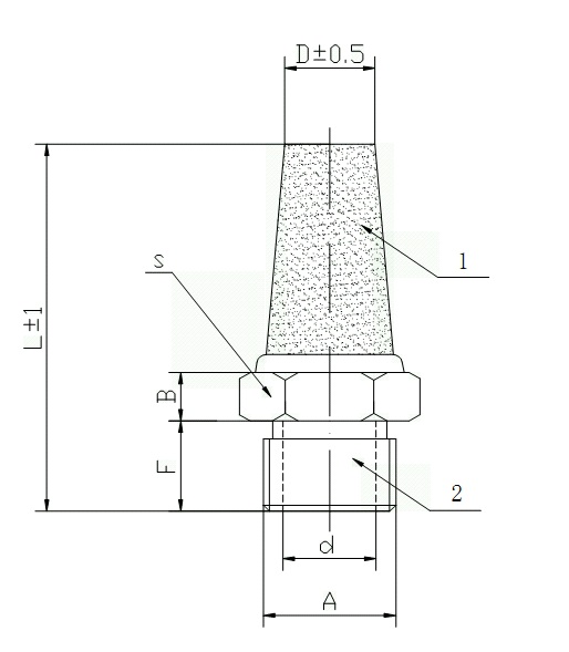 Stainless Steel Conical Silencer Construction
